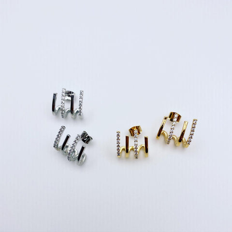 Quad Grip Earrings