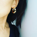 Wavy Hoop Earrings