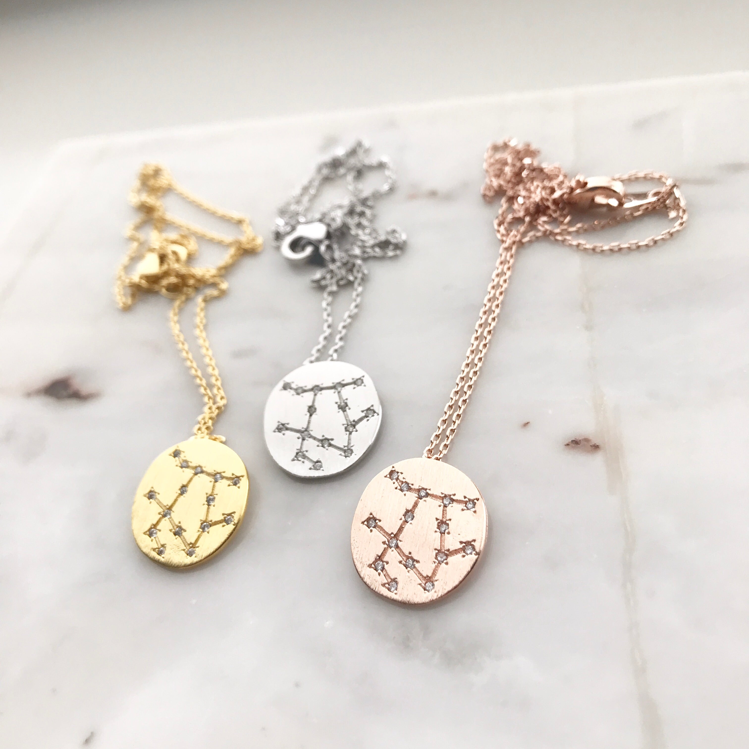 Zodiac Constellations Necklace