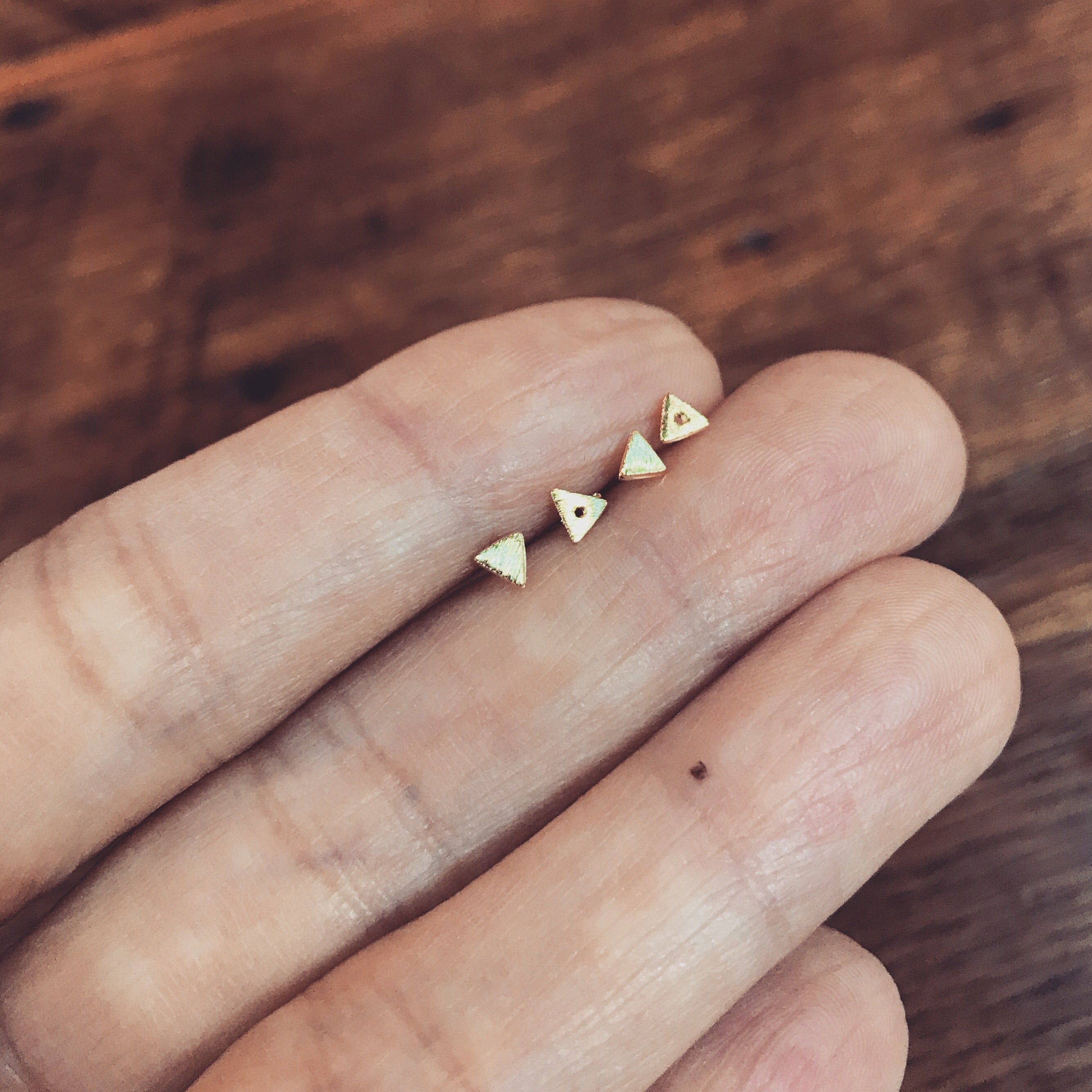 Mix-and-Match Triangle Earrings