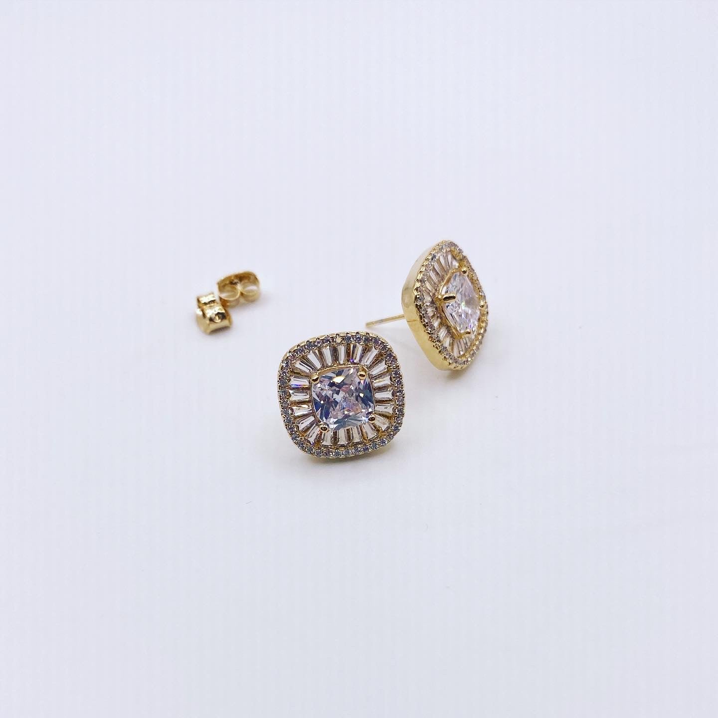 Square Wheel Earrings