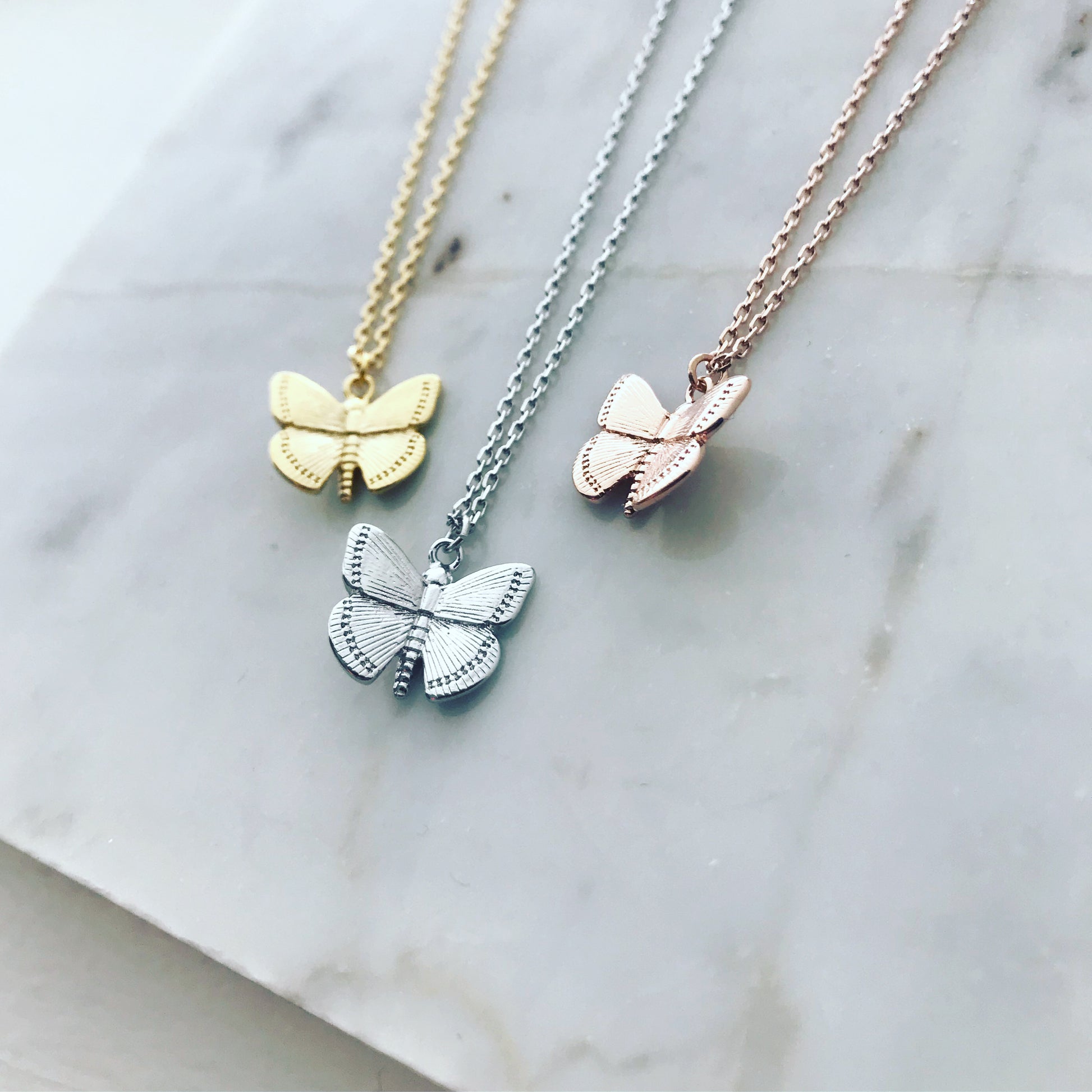 Monarch Butterfly Necklace