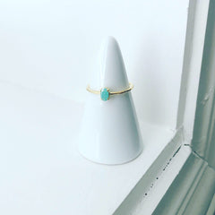 Zirconia (CZ): Oval Ring