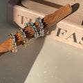 Baguette Gleam Hoop Earrings