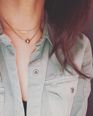 Choker Chain: Ball Pendant