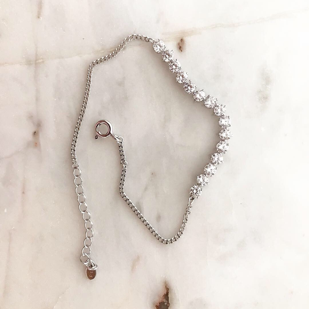 Magnificent Sparkle (+ Chain) Bracelet