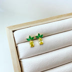 Fruit Earrings - Pineapple