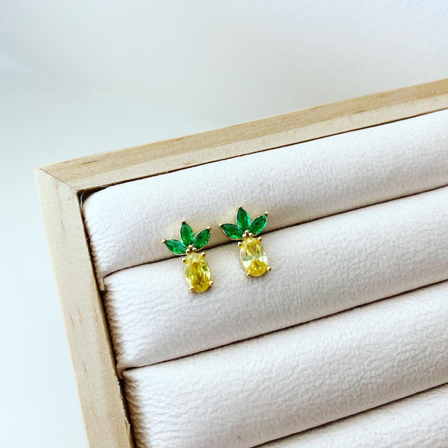 Fruit Earrings - Pineapple