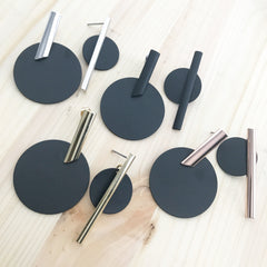 Mismatch Plate Earrings