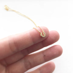 Mini Horseshoe Necklace