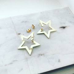 Star Silhouette Earrings