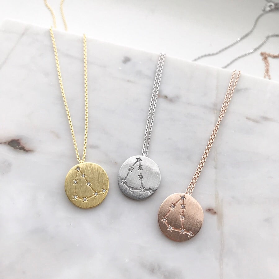 Zodiac Constellations Necklace