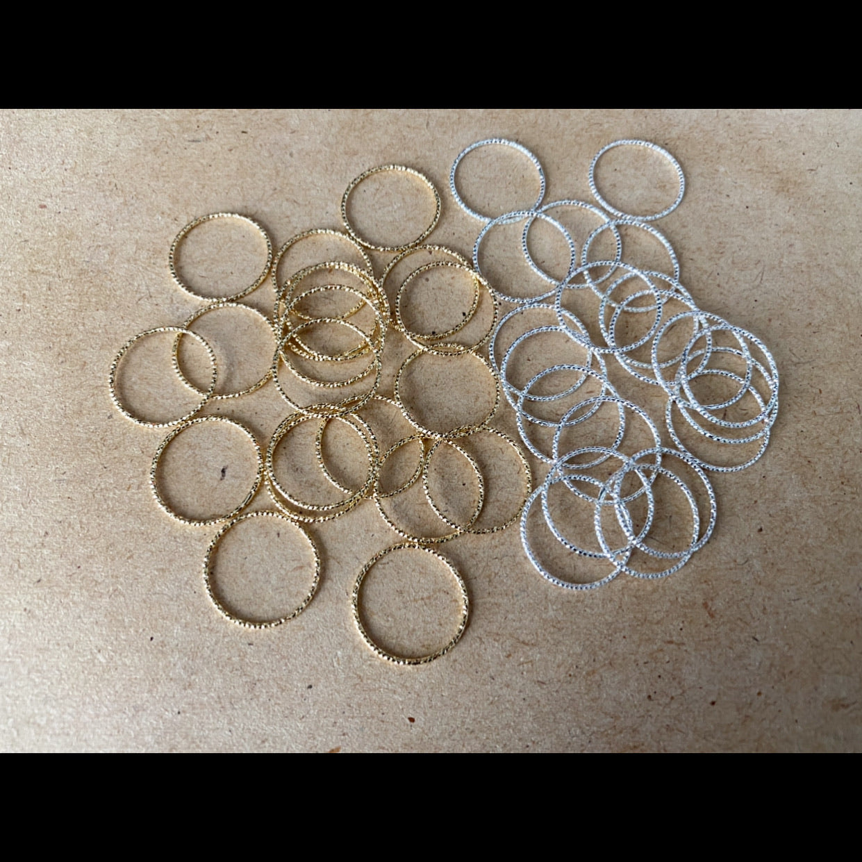 Slender Stacking Rings (Diamond Cut)