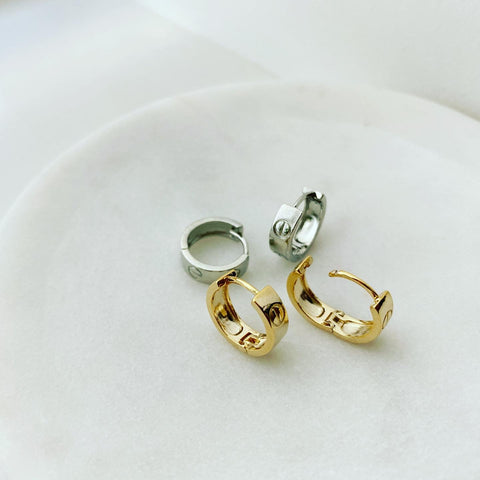 Huggie Hoop Earrings: Iconic LOVE
