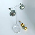Textured Dome Earrings