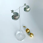 Textured Dome Earrings