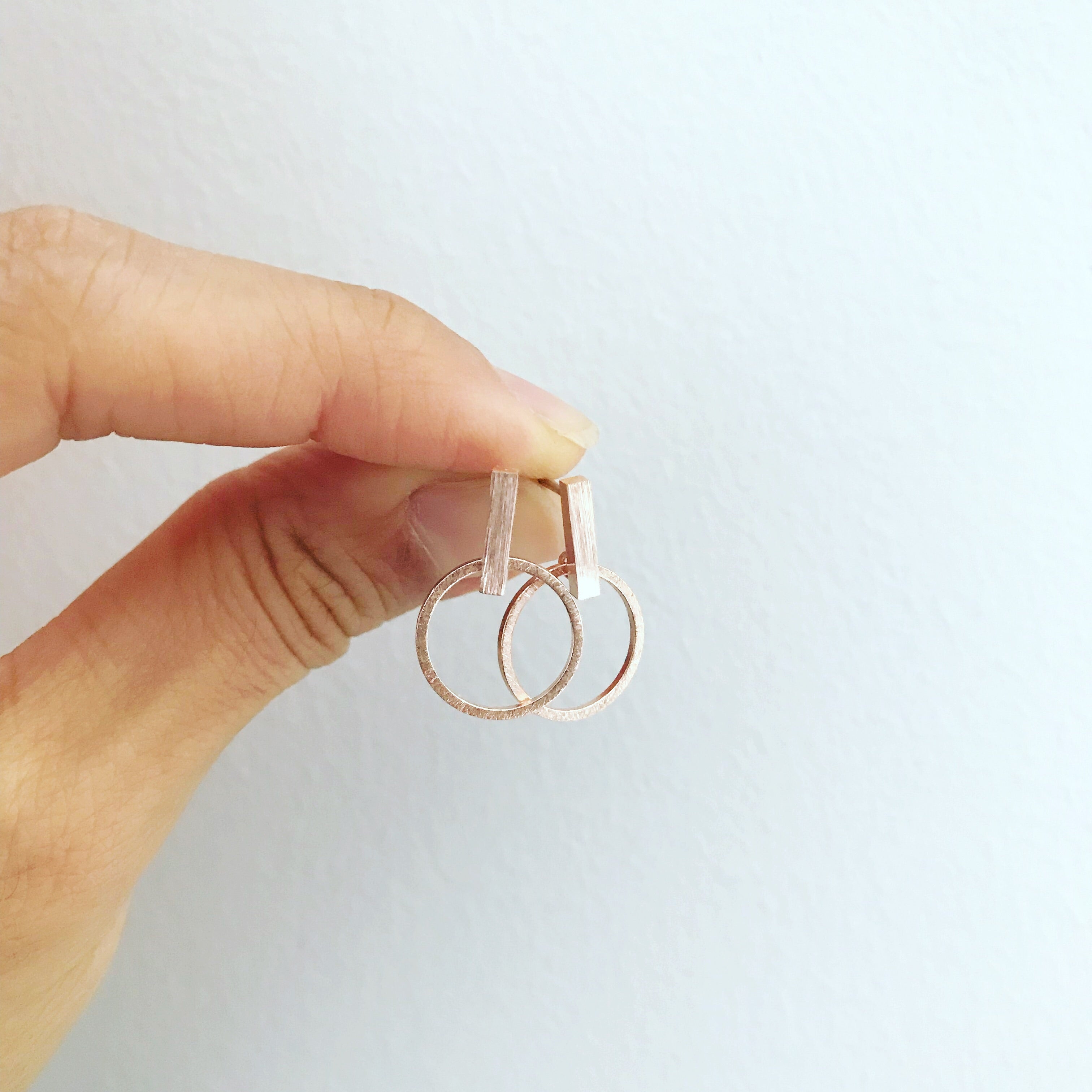 Bar Door Knocker Earrings