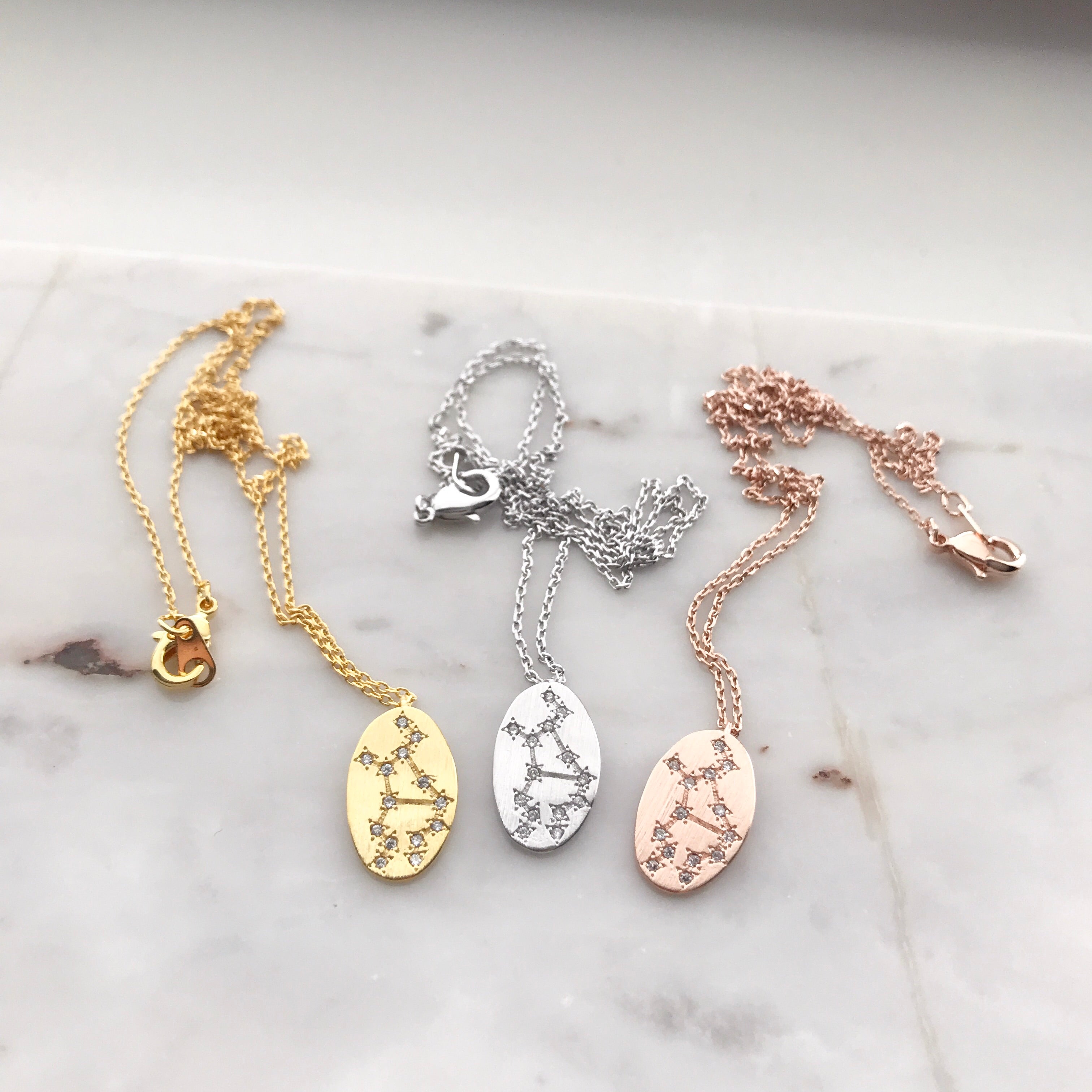 Zodiac Constellations Necklace