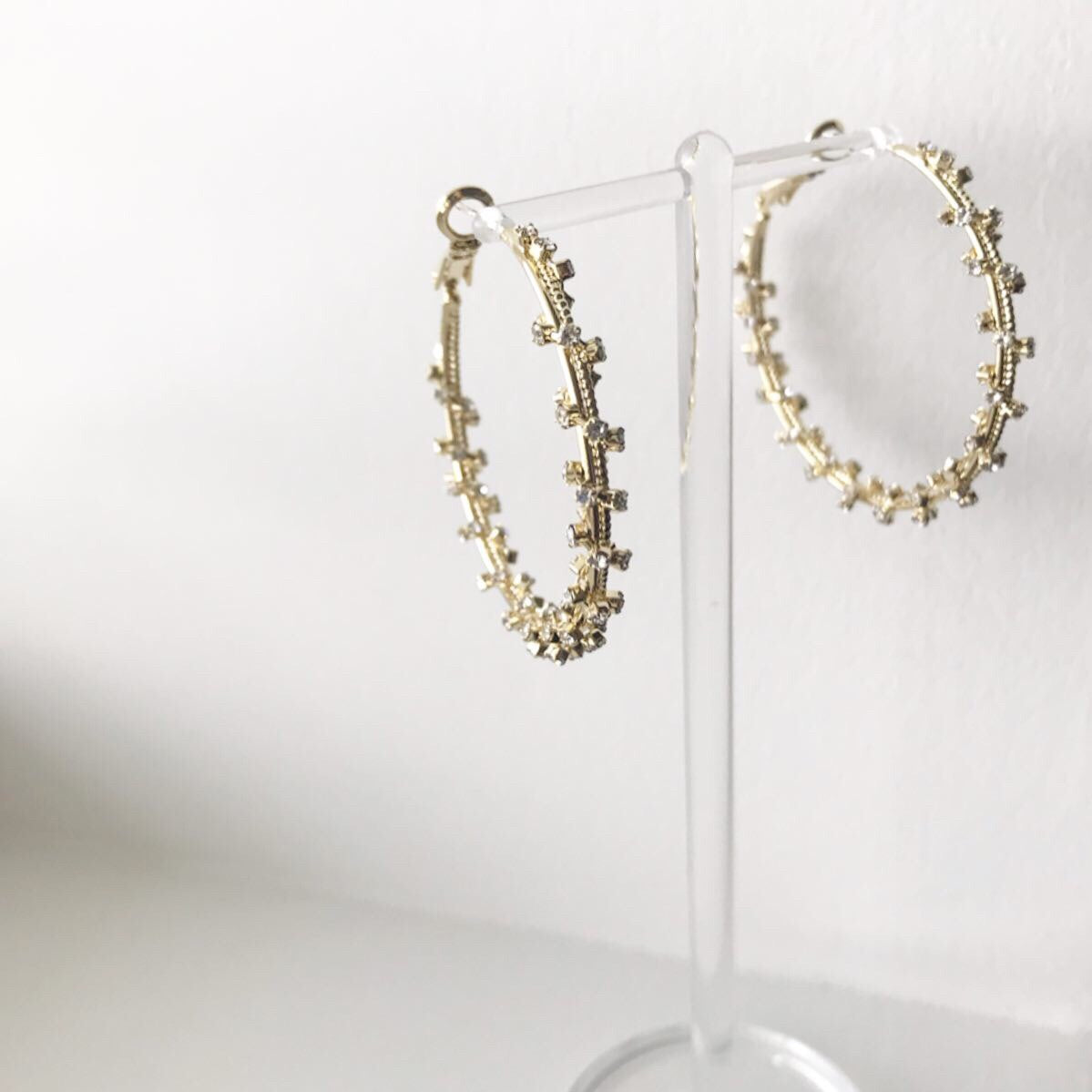Bling Bling Hoop Earrings