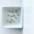 Ball Stud Earrings (4mm)