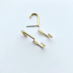 Dual Suspender Earrings