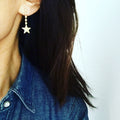 Star Drop Earrings