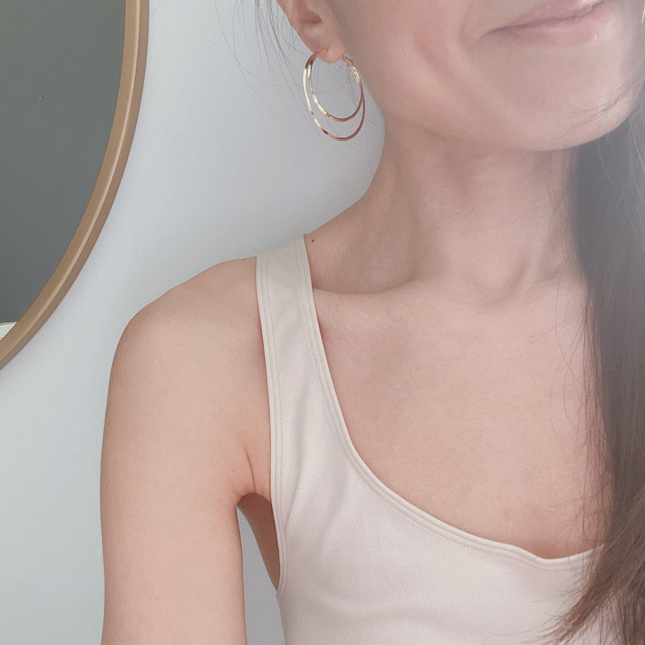 Double Hoopla Hoop Earrings