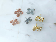 Bloom Flower Earrings