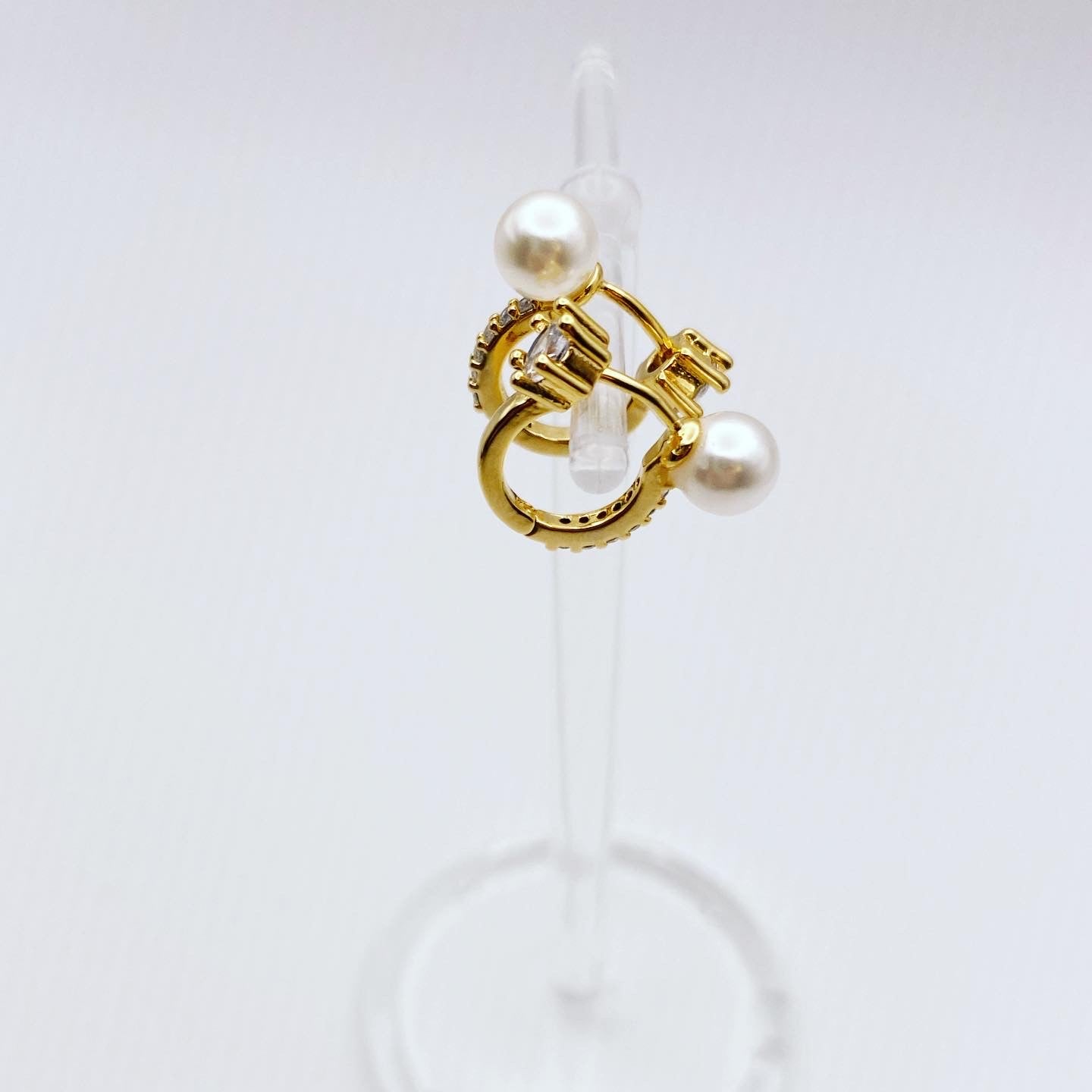 Huggie Hoop Earrings: Two Way Street (Reversible)