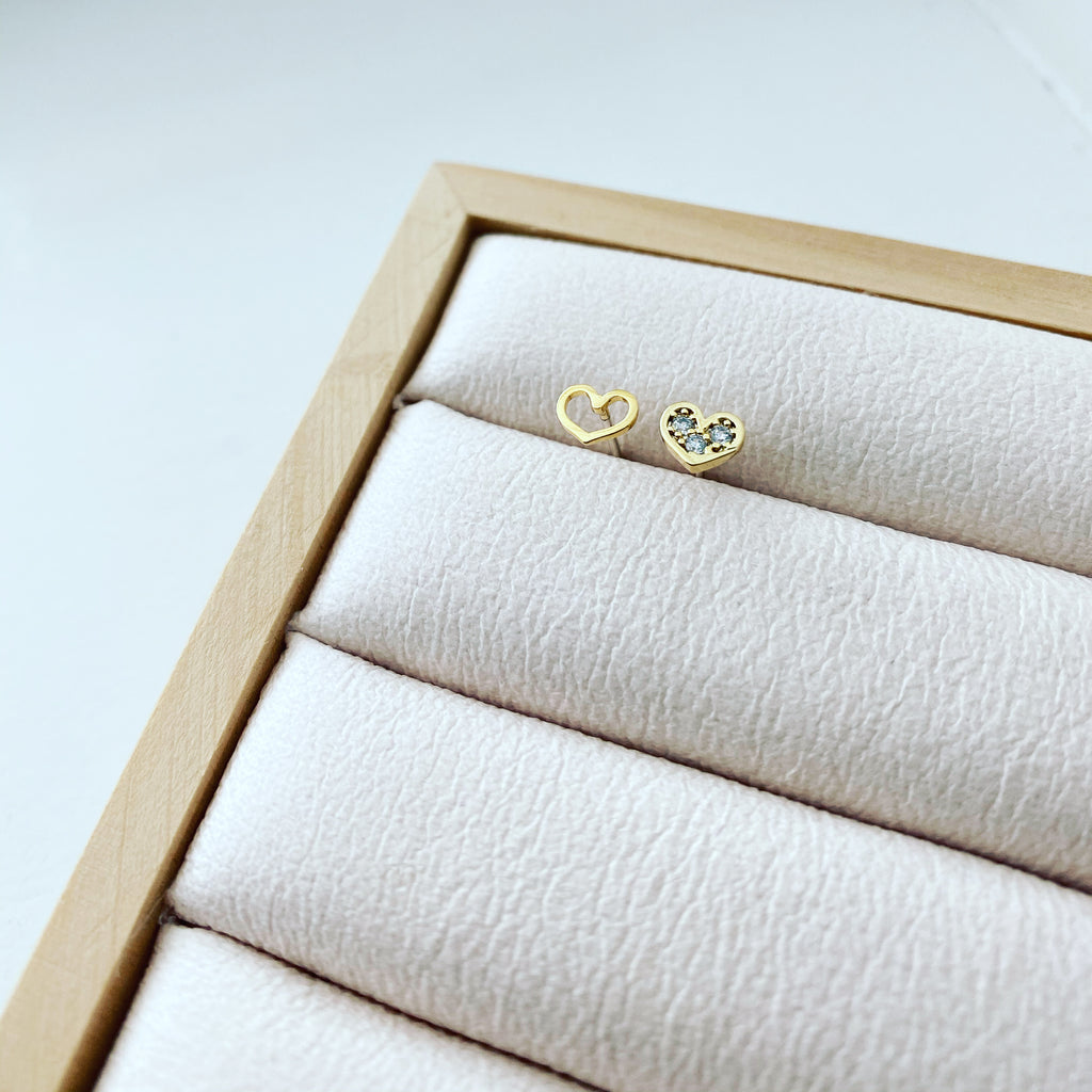 Heart Teeny Earrings