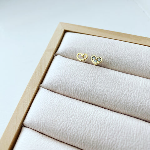 Heart Teeny Earrings