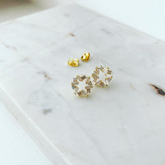 Baguette Loop Earrings