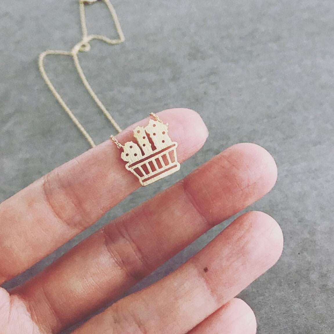 Cactus (Trio) Necklace