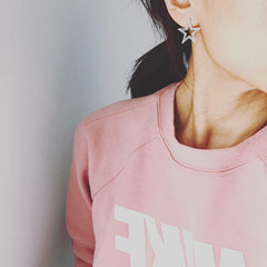 Star Stencil Earrings