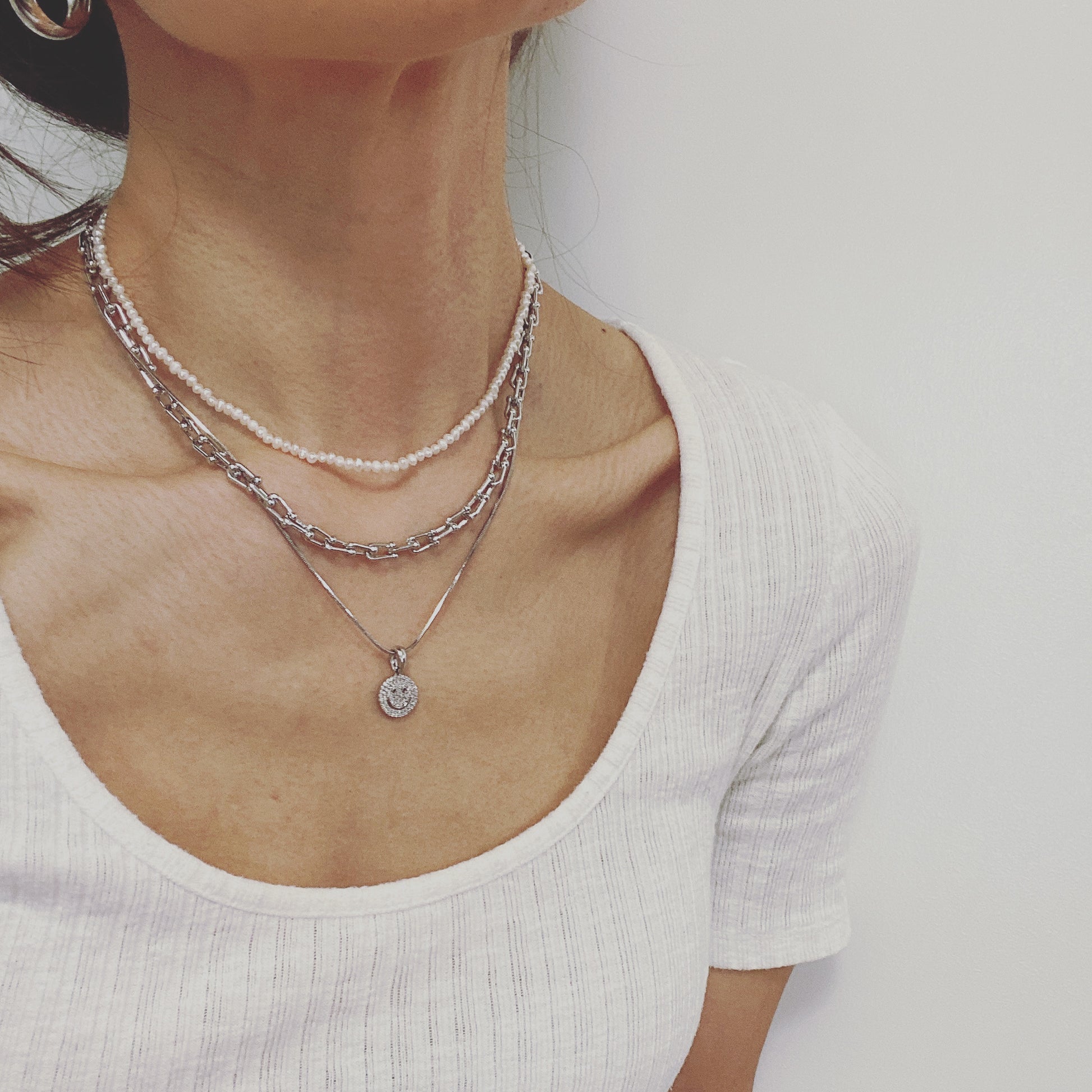 Hardware Link Chain Necklace (Micro)