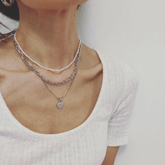 Hardware Link Chain Necklace (Micro)
