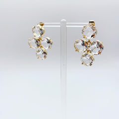 Pebble Mosaic (Glass Stones) Earrings