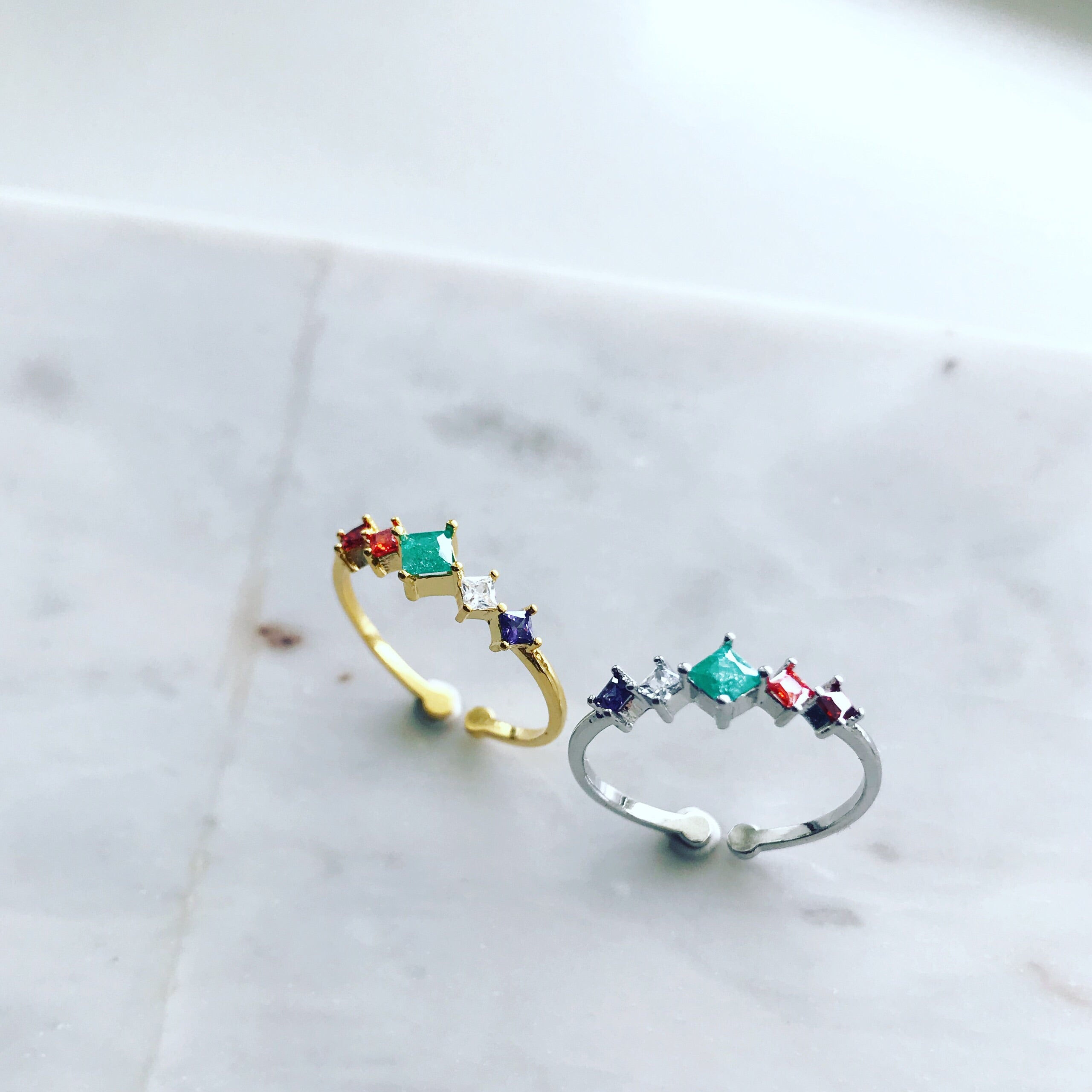 Zirconia (CZ): Diamond Cluster Ring
