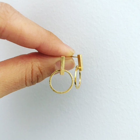 Bar Knocker Earrings