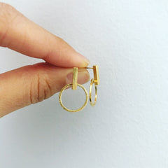Bar Knocker Earrings