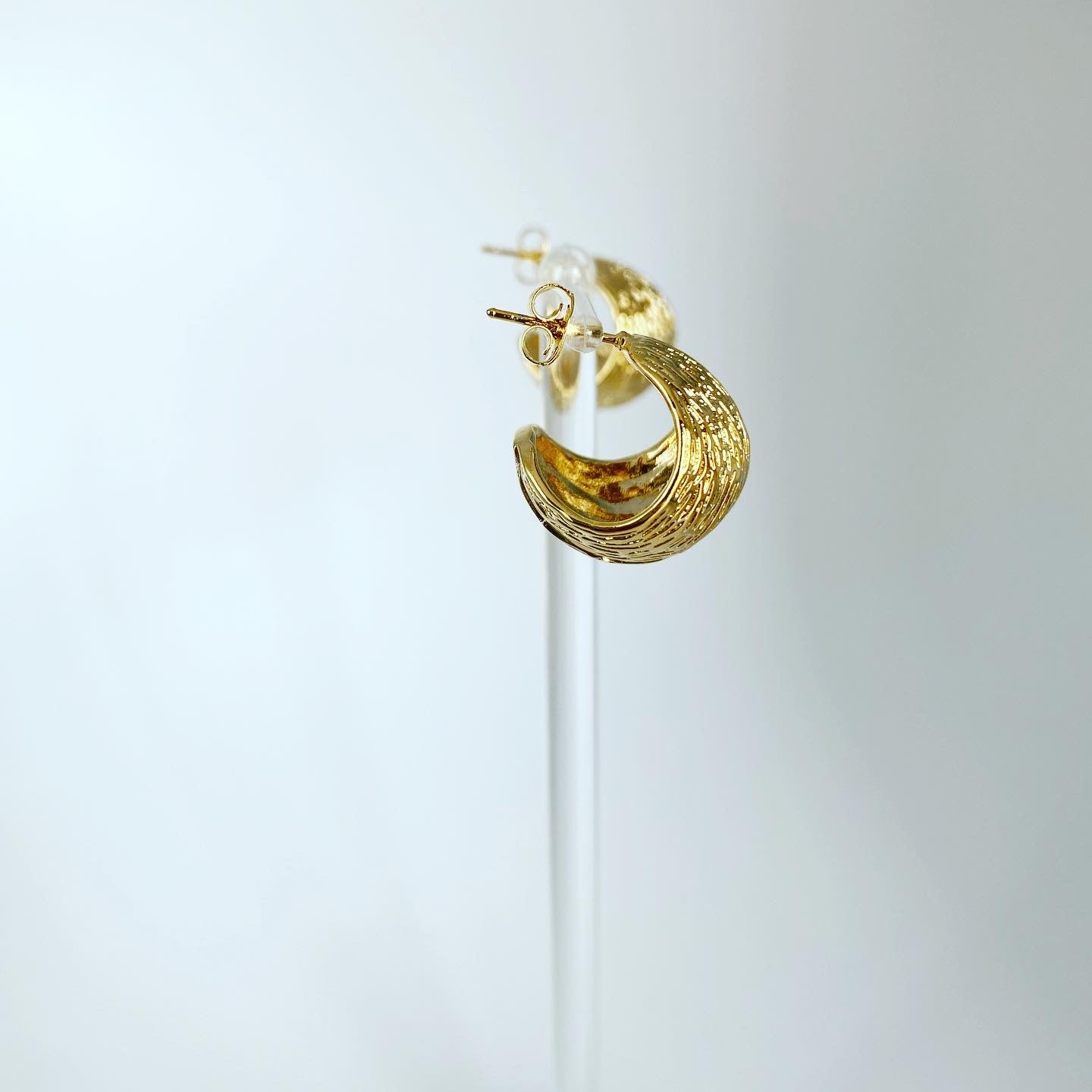 Textured Dome Earrings