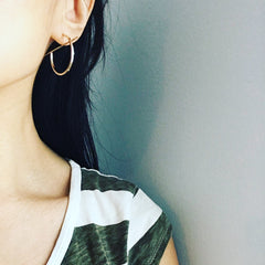 Stick Hoop Earrings