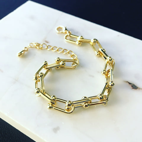 Hardware Link Chain Bracelet