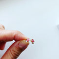 Zirconia (CZ): Bubble Earrings