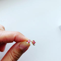 Zirconia (CZ): Bubble Earrings