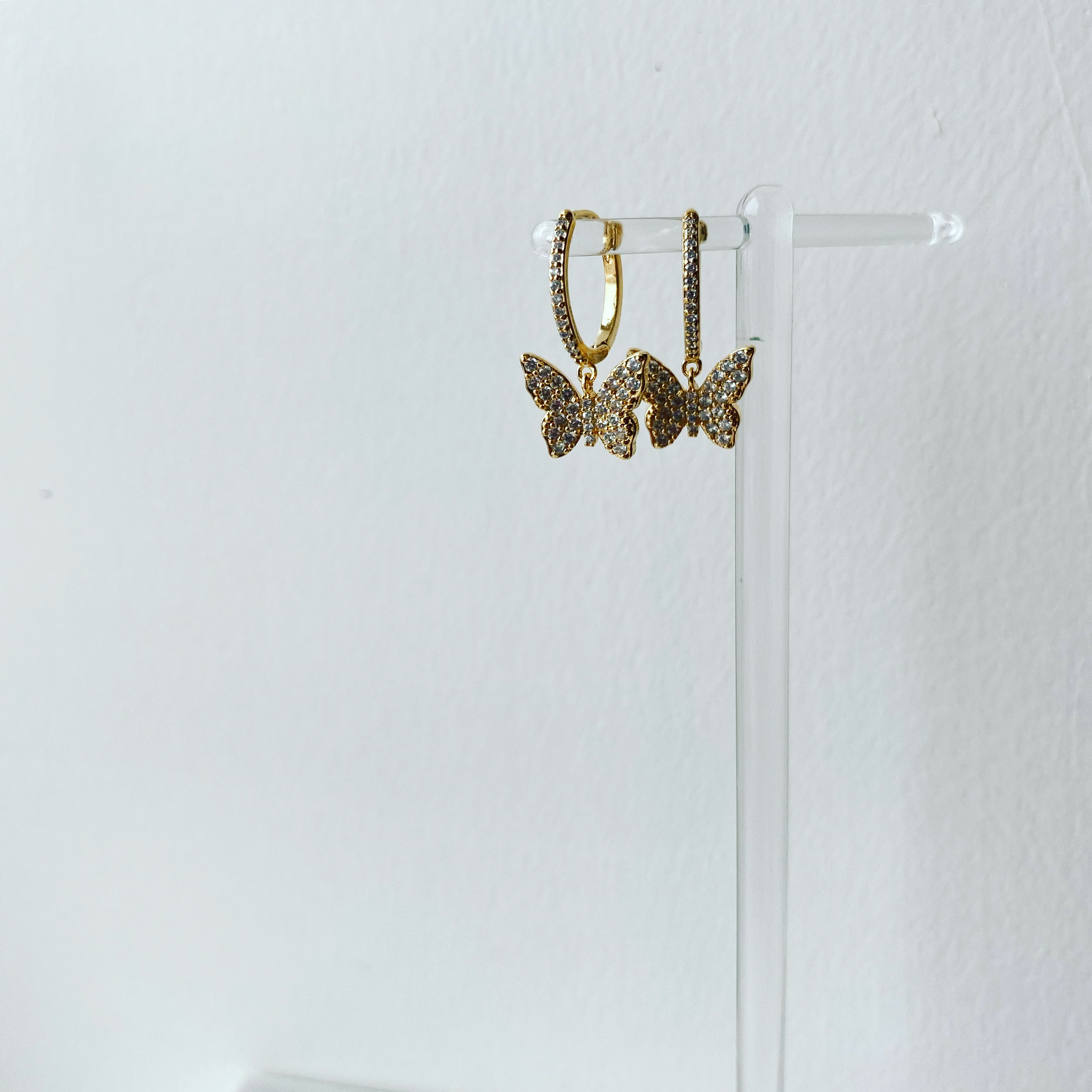 Butterfly (Mariah) Hoop Earrings