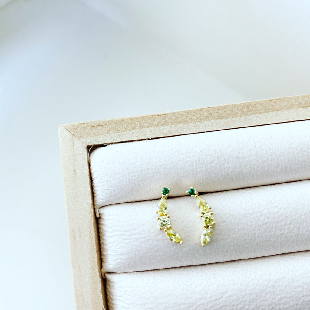 Fruit Earrings - Banana