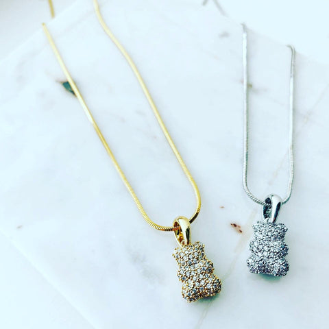 Gummy Bear Bling Necklace