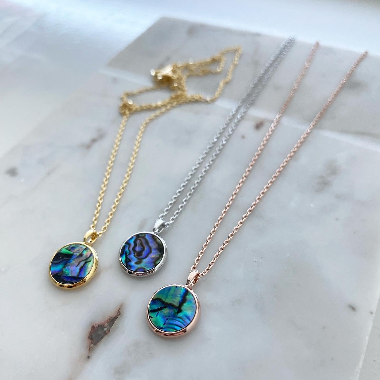 Abalone necklace | Rebekajewelry