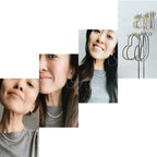 Timeless Heart Hoop Earrings